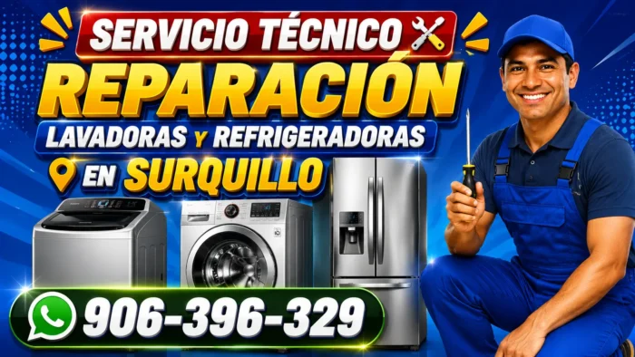 Servicio técnico en Surquillo para refrigeradoras, lavasecas y cámaras frigoríficas con respuesta eficiente.